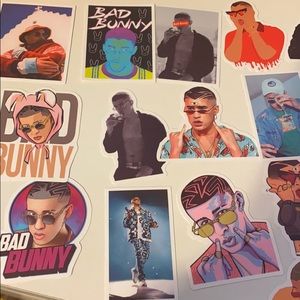 Bad bunny sticker pack